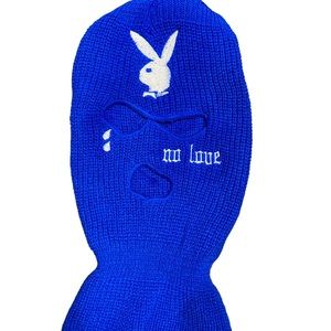 Playboy blue no love ski mask baddie balaclava